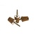 BarUp Pourer - set of 3 steel / natural cork