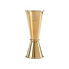 BarUp Bartender measuring cup 25x50 ml gold