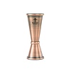 BarUp Bartender measuring cup 25x50 ml, antique copper