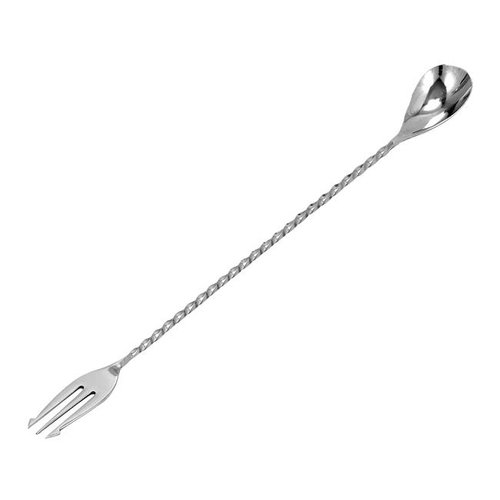 BAR Professional Bartender spoon with fork 40 cm BAR Professional Bartender spoon with fork 40 cm