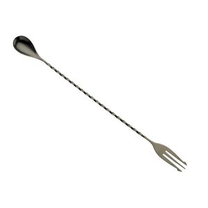 BarUp Classic bartender spoon 315 mm glossy black BarUp Classic bartender spoon 315 mm glossy black