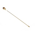 BarUp Long bartender spoon 400 mm gold