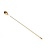 BarUp Long bartender spoon 400 mm gold