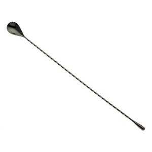 BarUp Long bartender spoon 400 mm glossy black BarUp Long bartender spoon 400 mm glossy black