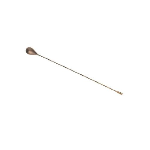 BarUp Długa łyżka barmańska 400 mm antyczna miedź BarUp Długa łyżka barmańska 400 mm antyczna miedź