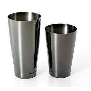 BarUp Shaker Boston 2-częściowy typu TIN&TIN 700 ml+ 500 ml czarny połysk BarUp Shaker Boston 2-częściowy typu TIN&TIN 700 ml+ 500 ml czarny połysk