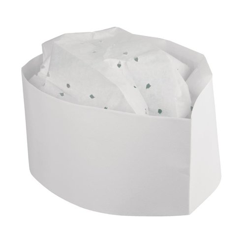 Plastico Furażerka jednorazowa kucharska | 100 szt. Plastico Furażerka jednorazowa kucharska | 100 szt.