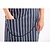 Whites Chefs Clothing Whites Butchers Apron   Navy Stripe with Pocket