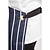 Whites Chefs Clothing Whites Butchers Apron   Navy Stripe with Pocket
