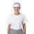 Whites Chefs Clothing Czapka z daszkiem i siatką, nylonowa, biała