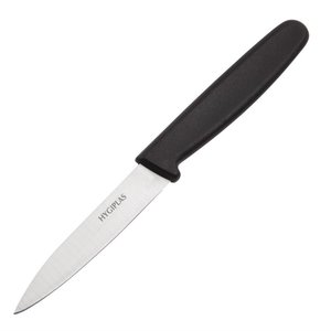 Hygiplas Knife for Peeling Vegetables 75 mm, Black Nylon Hygiplas Knife for Peeling Vegetables 75 mm, Black Nylon
