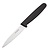 Hygiplas Knife for Peeling Vegetables 75 mm, Black Nylon