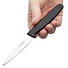 Hygiplas Knife for Peeling Vegetables 75 mm, Black Nylon Hygiplas Knife for Peeling Vegetables 75 mm, Black Nylon