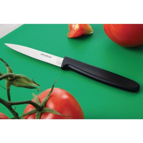 Hygiplas Knife for Peeling Vegetables 75 mm, Black Nylon Hygiplas Knife for Peeling Vegetables 75 mm, Black Nylon