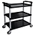 Vogue Polypropylene 3 Tier Service Trolley 960 x 1070 x 520 mm