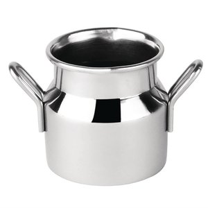 Olympia Stainless Steel Mini Milk Churn Small 60ml Olympia Stainless Steel Mini Milk Churn Small 60ml