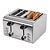 Caterlite 4Slot Stainless Steel Toaster
