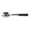 Vogue Slotted Serving Spoon Black Handle 340mm