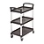Cambro Wózek trzypółkowy czarny 835x410x(h)965 mm