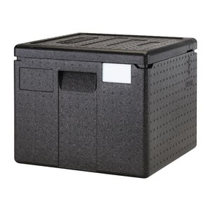 Cambro Pojemnik termoizolacyjny do pizzy 12 L, ładowany od góry, czarny