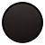 Cambro Glass Fibre Round Non-Slip Serving Tray Ø 355 mm Black