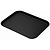 Cambro Glass Fibre Rectangular Non-Slip Serving Tray 457 x 355 mm Black