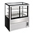 Polar Refrigeration  Refrigerated Display Rectangular, 285 L, from 2°C to 8°C, Stationary, Black-Silver