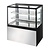 Polar Refrigeration  Refrigerated Display Rectangular, 285 L, from 2°C to 8°C, Stationary, Black-Silver