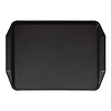 Cambro Fast Food Polypropylene Rectangular Non-Slip Serving Tray 430 x 300 mm with Handles Black Cambro Fast Food Polypropylene Rectangular Non-Slip Serving Tray 430 x 300 mm with Handles Black