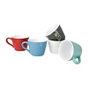 Olympia Café Aroma Mugs Red 230ml (Pack of 6)