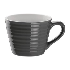 Olympia Café Aroma Mugs Charcoal 230ml (Pack of 6) Olympia Café Aroma Mugs Charcoal 230ml (Pack of 6)