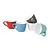 Olympia Café Aroma Mugs Charcoal 230ml (Pack of 6)