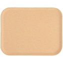 Cambro Polyester Rectangular Canteen Tray 430 x 330 mm Beige