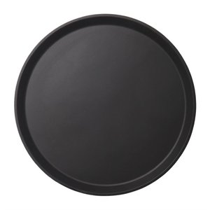 Cambro Glass Fibre Round Non-Slip Serving Tray Ø 355 mm Black Cambro Glass Fibre Round Non-Slip Serving Tray Ø 355 mm Black