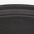 Cambro Antypoślizgowa owalna taca do serwowania 685 x 560 mm z włókna szklanego, czarna