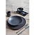 Kristallon Fusion Melamine Rice Bowls Black 114mm (Pack of 6)