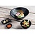 Kristallon Fusion Melamine Rice Bowls Black 114mm (Pack of 6)
