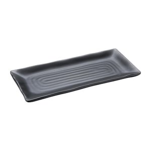 Kristallon Duże melaminowe półmiski prostokątne Fusion 267mm (4 sztuki) Kristallon Duże melaminowe półmiski prostokątne Fusion 267mm (4 sztuki)