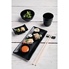 Kristallon Fusion Melamine Rectangular Platters Large 267mm (Pack of 4)