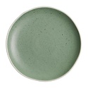 Olympia Shallow Plate, Ø205 mm, Irregular, Chia, Green (Pack of 6)