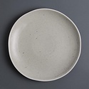 Olympia Shallow Plate, Ø270 mm, Irregular, Chia, Sandstone (Pack of 6)
