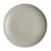 Olympia Shallow Plate, Ø270 mm, Irregular, Chia, Sandstone (Pack of 6)