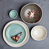 Olympia Shallow Plate, Ø270 mm, Irregular, Chia, Sandstone (Pack of 6)