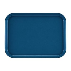 Cambro Glass Fibre Rectangular Non-Slip Serving Tray 350 x 270 mm Blue Cambro Glass Fibre Rectangular Non-Slip Serving Tray 350 x 270 mm Blue