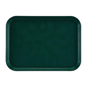 Cambro Glass Fibre Rectangular Non-Slip Serving Tray 415 x 305 mm Green