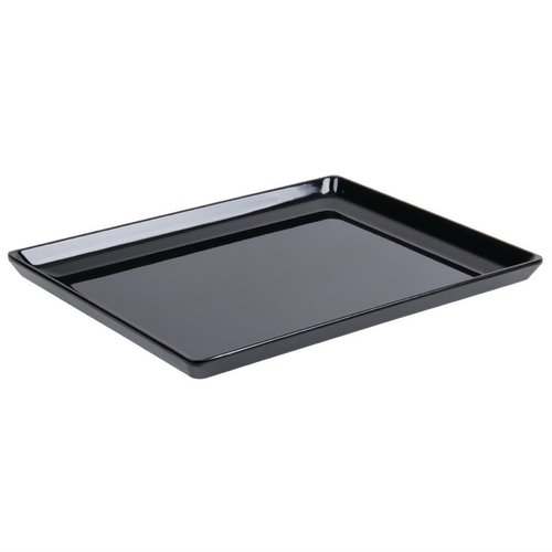 APS Float Melamine Tray Black GN 1/1 APS Float Melamine Tray Black GN 1/1