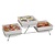 APS Float White Square Bowl 7in
