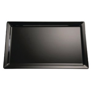 APS Pure Melamine Tray Black GN 1/2 APS Pure Melamine Tray Black GN 1/2