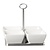 APS Pure Melamine White Square Mini Bowl