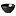 APS Pure Melamine Black Round Mini Bowl 90mm